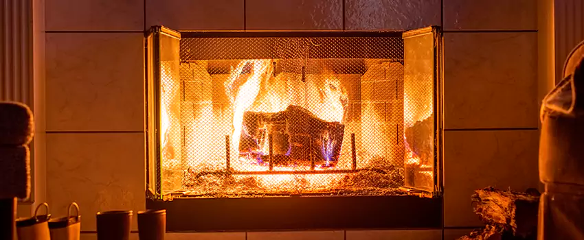 Mendota Hearth Landscape Fireplace Installation in Fort Mohave, Arizona