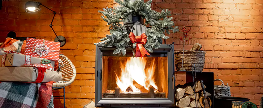 Travis Industries Linear Gas Fireplace Installation in Fort Mohave, Arizona