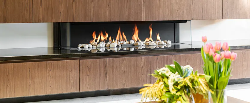 Double-height Fireplace Design Refurbishment in Fort Mohave, Arizona